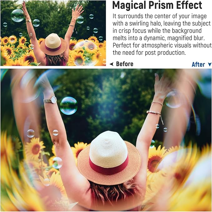 NEEWER 37mm Spiral Halo Prism Filter - Image 3