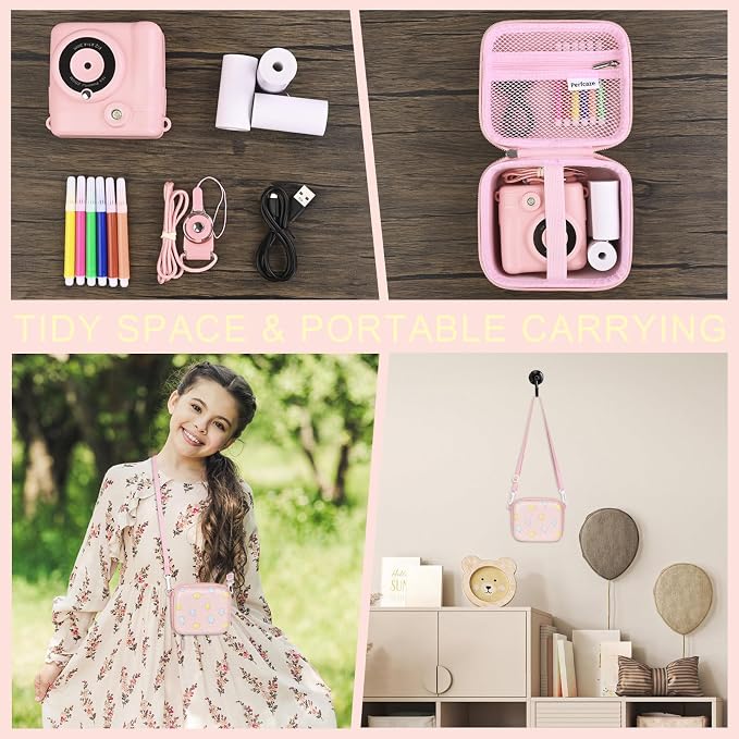 Kids Instant Print Camera Case Compatible - Image 4
