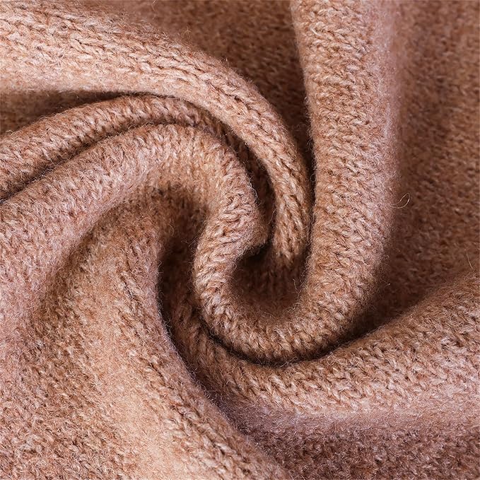 Shawls Wraps Women Triangle Sweater Scarf Warm Wool Blend Pashmina Cape Cold - Image 7
