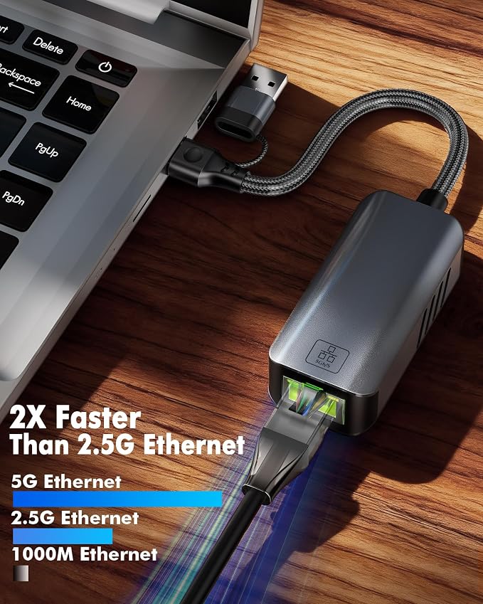 5gb USB to Ethernet Adapter - Image 3