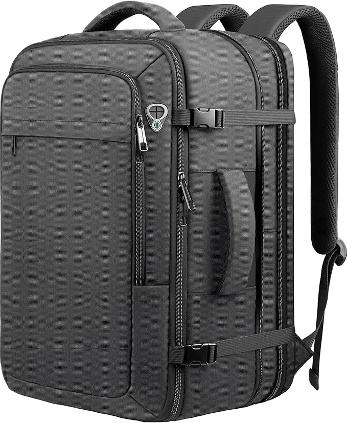 Carry on Backpack, Extra Large 55L Travel Backpack TSA Approved, Expandable by Unknown
