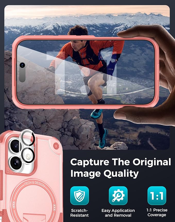 Goton for iPhone 16 Case with Privacy Tempered Glass Screen Protector & Camera - Image 7