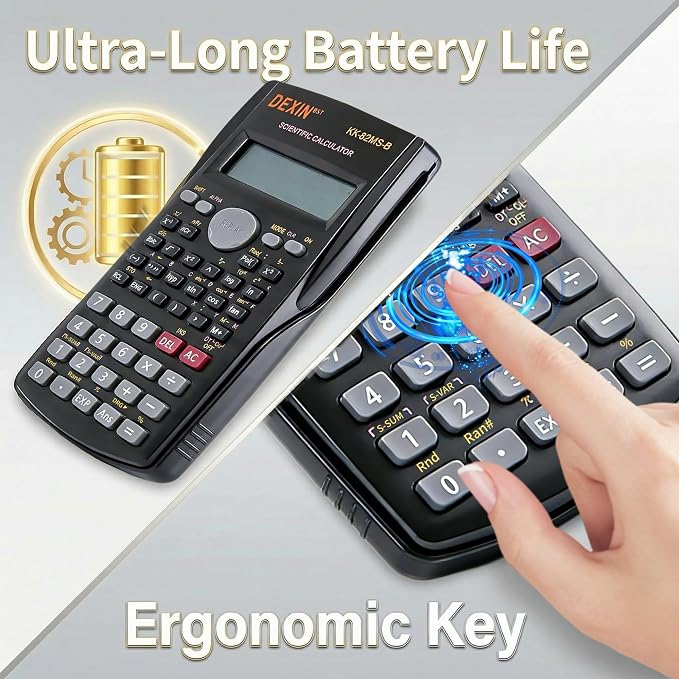 24 Pack Scientific Calculators, 2 Line Engineering Large Display Scientific - Image 5