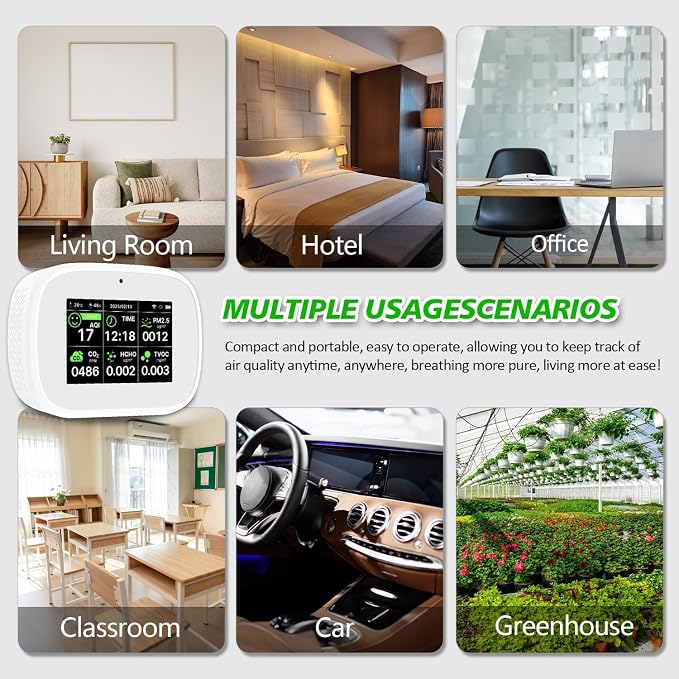 18-in-1 Smart Air Quality Monitor - Image 8