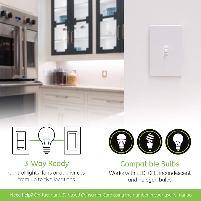 Enbrighten Z-Wave Smart Toggle Light Switch - Image 4