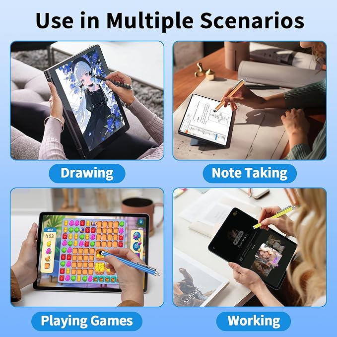 10 Pack Stylus Pen, High Precision and Sensitivity Stylus - Image 7