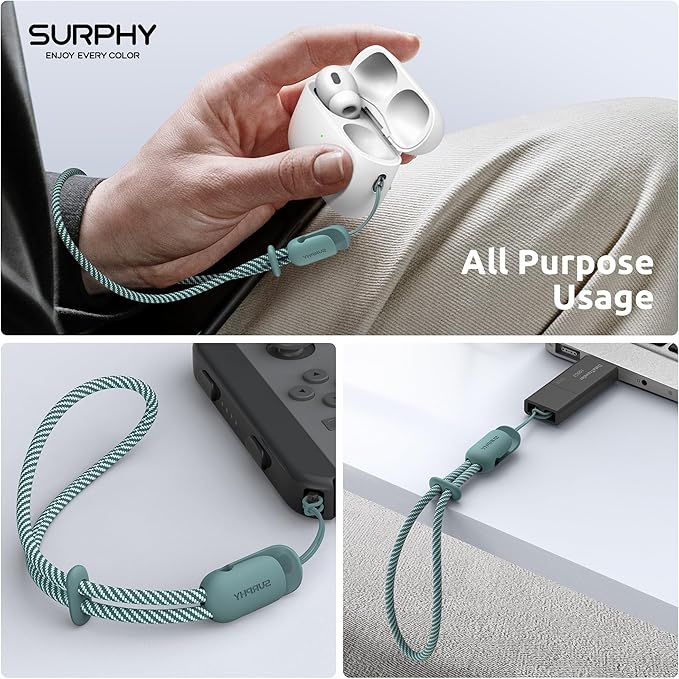 SURPHY 2 Pack Phone Lanyard for Cellphone Case, Phone Wrist Strap for Case - Image 6