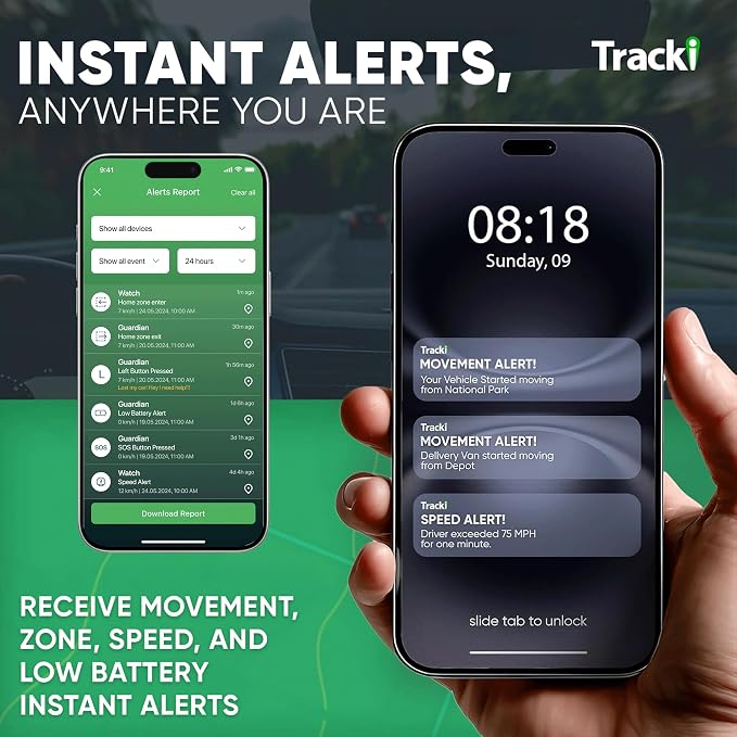 Tracki Pro GPS Tracker for Vehicles, Subscription Required, Cancel Anytime – - Image 9