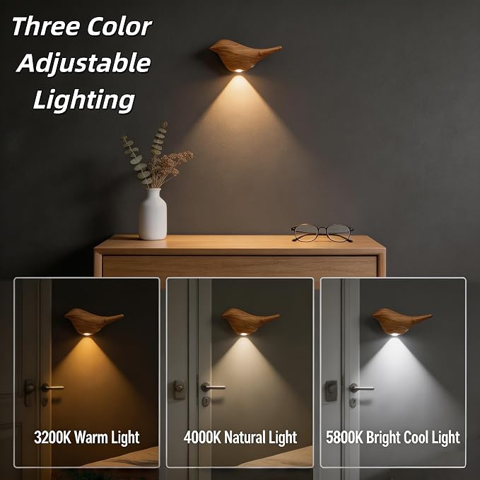Cute Bird Night Light: Motion Sensor Lights Indoor - Image 5