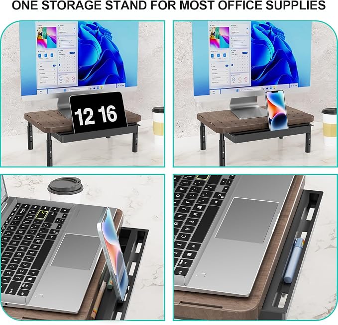 WALI Plastic Computer Monitor Stand - Image 6