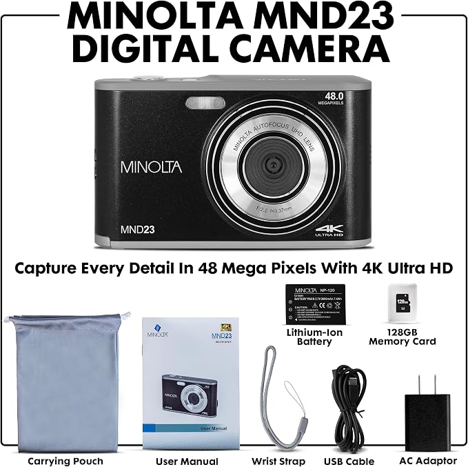 Minolta 48MP Digital Camera - Image 2