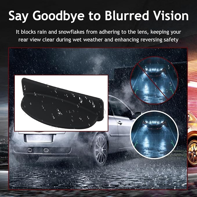 2026 New Backup Camera Rain Shield, Silicone Reverse Camera - Image 4