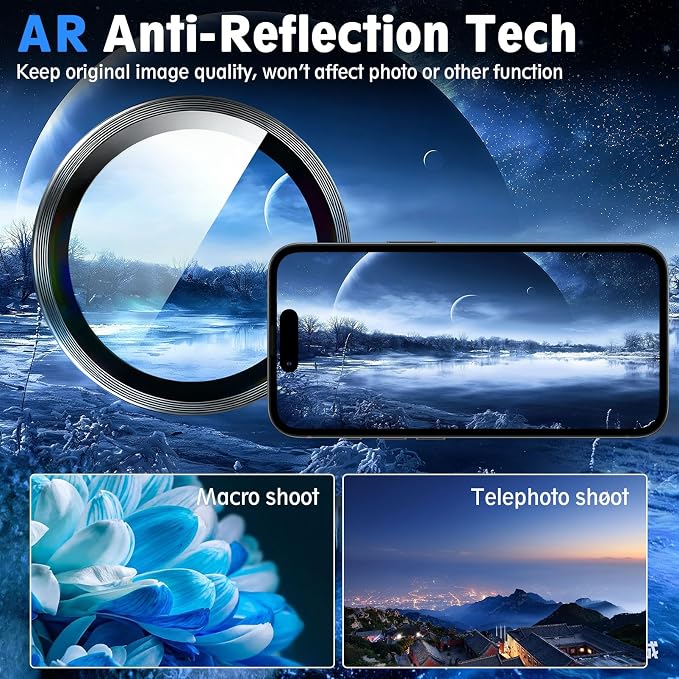 SiHPuoy 3 Pack Camera Lens Protector - Image 7