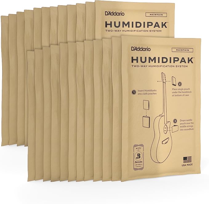 D'Addario Accessories Guitar Humidifier Packs-Guitar Humidifiers Acoustic by DAddario
