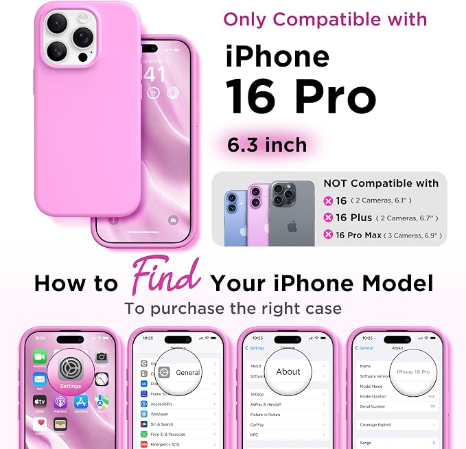 GolbinBox Magnetic for iPhone 16 Pro Case, Compatible - Image 2