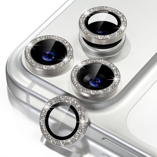 Misea Compatible for iPhone 17 Pro/iPhone 17 Pro Max Camera Lens Protector Bling by Misea