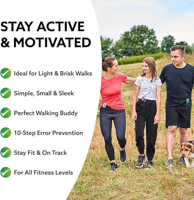 3DActive 3DFitBud Simple Step Counter Walking 3D Pedometer - Image 5