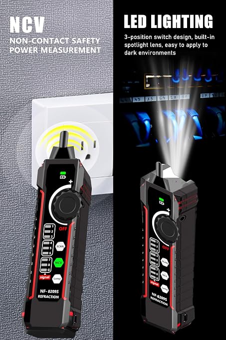 NF-8209S Network Cable Tester, RJ45 Ethernet Tester - Image 7