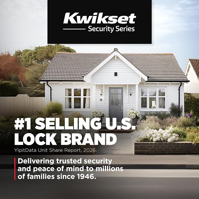 Kwikset Casey Interior Square Privacy Door Handle - Image 7