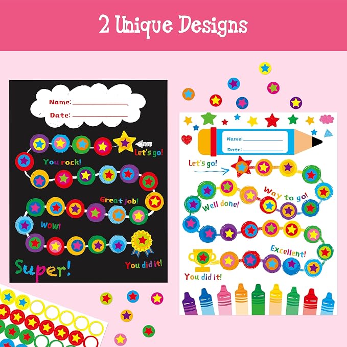 40 Pack Incentive Chart, 2 Adorable Designs - Image 4