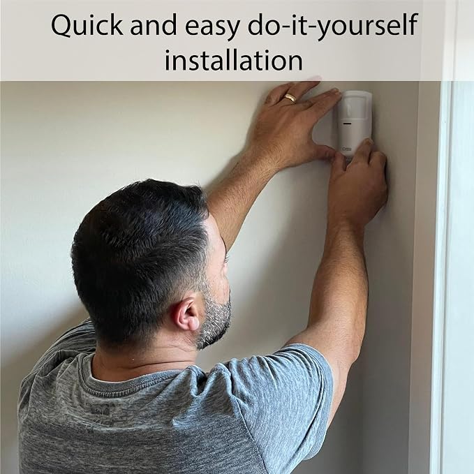 OSI Alarm System Gen 2, Motion & Entry Sensors, Wireless Siren, App & Alexa - Image 8