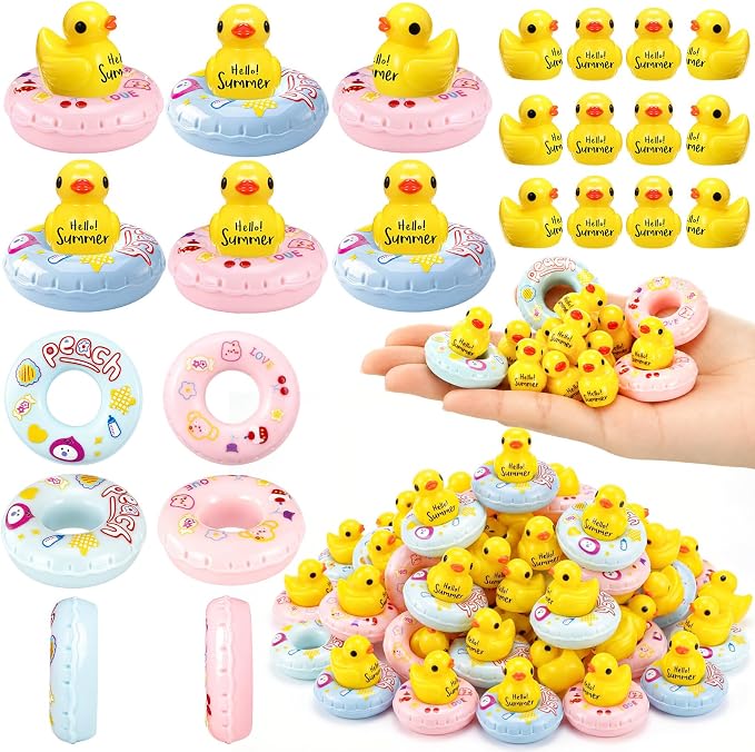 Skylety 30 Pcs Summer Resin Ducks Cruise Ducks by Skylety