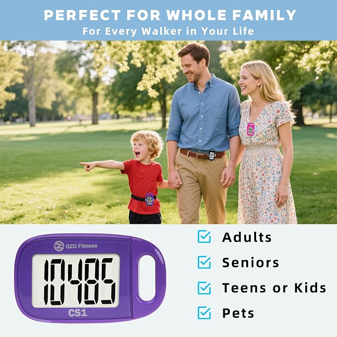 Clip-on 3D Pedometer for Walking Steps Counter - Image 7
