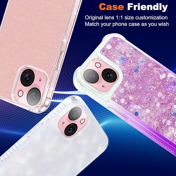 WHPXJY for Camera Lens Protector for iPhone 15/15 Plus Ultra HD Tempered Glass - Image 6