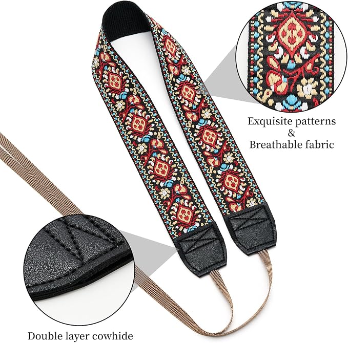 ZOOEASS Camera Strap for DSLP and Mirrorless Digital Camera, Neck Strap - Image 4