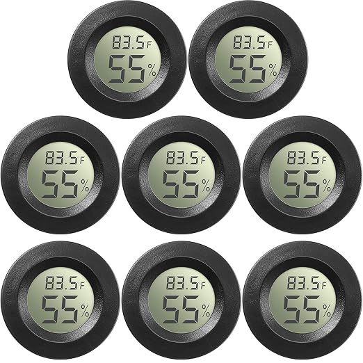 Weewooday Mini Hygrometer Thermometer Digital LCD Monitor Indoor/Outdoor Room by Weewooday