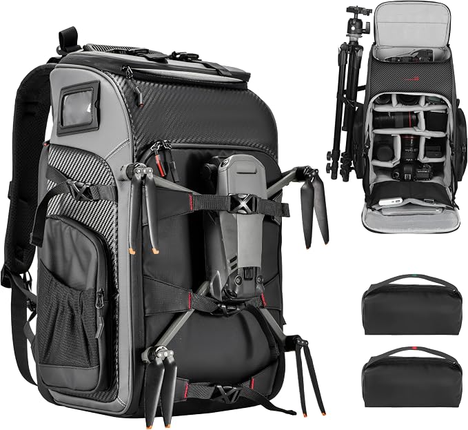 STARTRC VCR Camera Backpack Professional Bag 40L DSLR/SLR Mirrorless Travel by STARTRCVCR