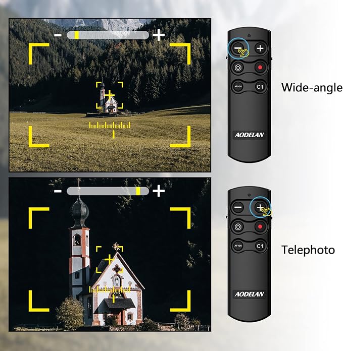 AODELAN Camera Remote Control Remote Shutter Commander - Image 4