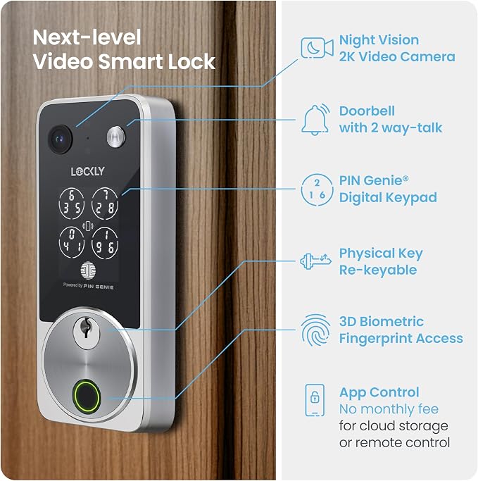 Lockly Vision Zeno Smart Lock - Image 3