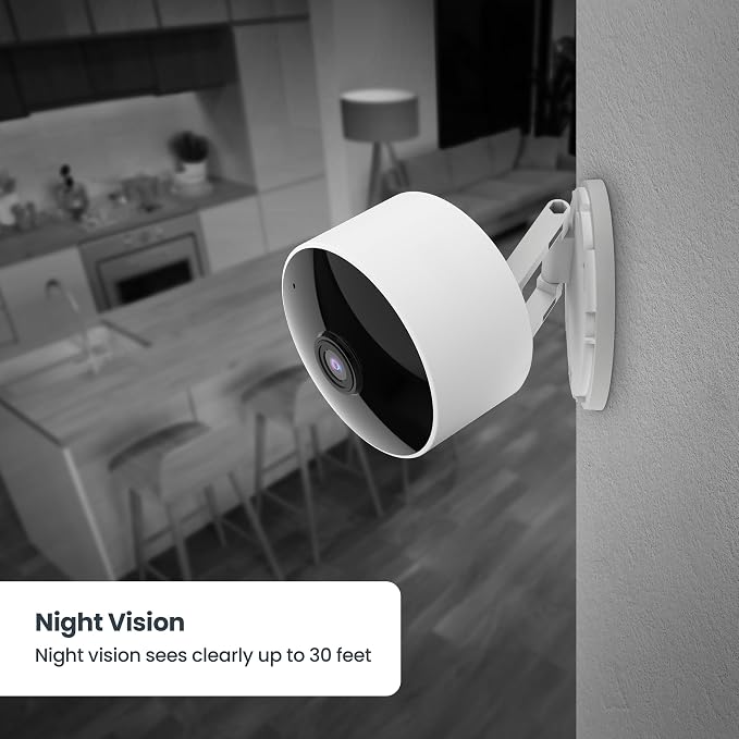 Feit Electric Indoor Security Camera, 2K WiFi Indoor Camera - Image 4