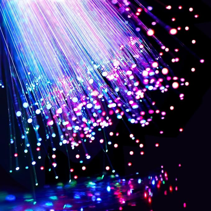 36 Pack Glow Sticks Light Up Fiber Optic Stick Glow Wands Bulk - Image 3