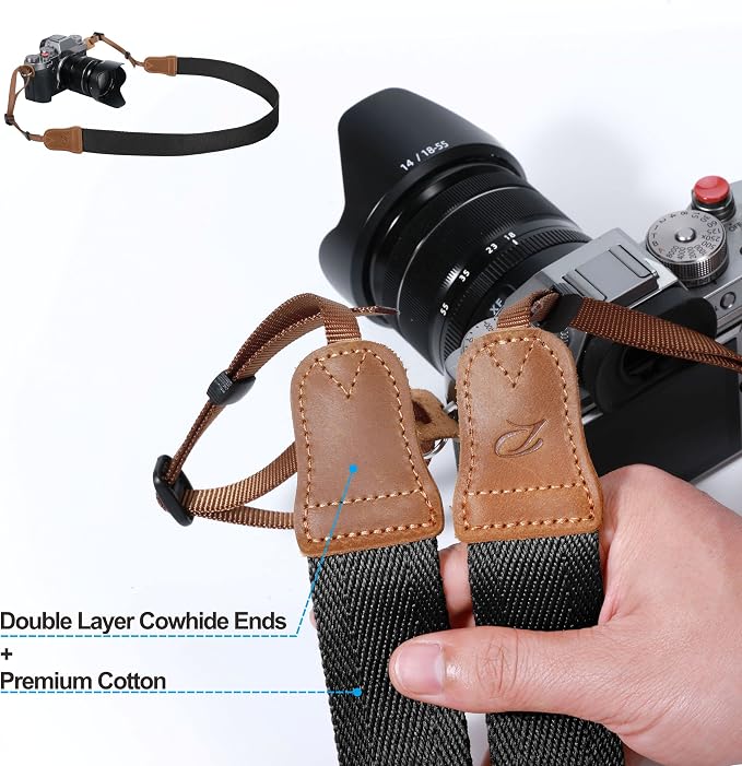 Padwa Lifestyle Black Camera Strap - Image 3