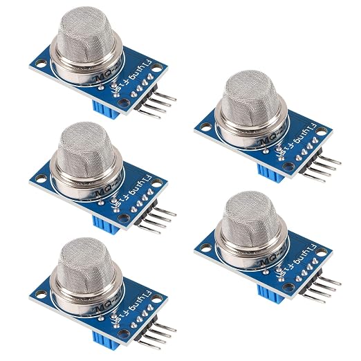 ACEIRMC 5pcs MQ-2 Gas and Smoke Analog Sensor Breakout Board by ACEIRMC