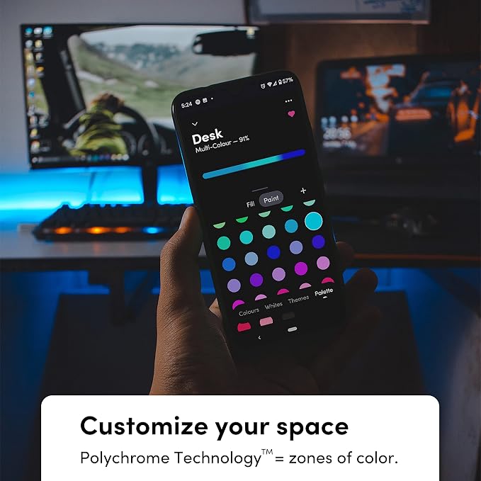 LIFX Lightstrip Bundle with 80" Color Smart LED Lightstrip and Two 1100 Lumen - Image 2
