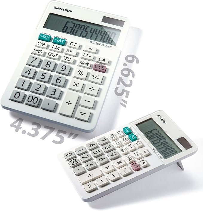Sharp EL-334WB Business Calculator - Image 8