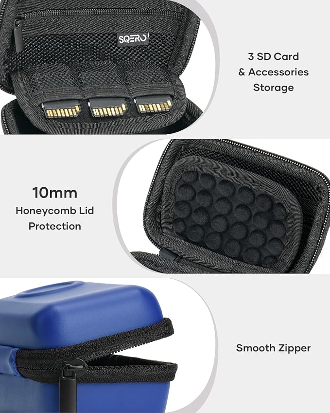 SQERO Digital Camera Case for KODAK PIXPRO FZ45 FZ55 & CAMKORY 1080P - Image 4