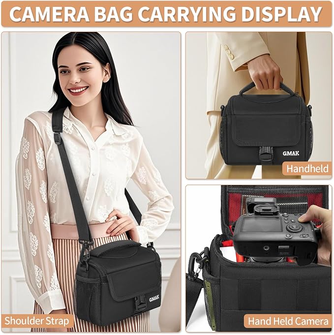 Camera Carrying Bag, Anti-Shock Camera Case Bag - Image 8