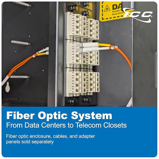 ICC LC to ST Duplex Multimode 62.5/125 Fiber Patch Cable, OFNR Riser, 2.0mm Zip - Image 8