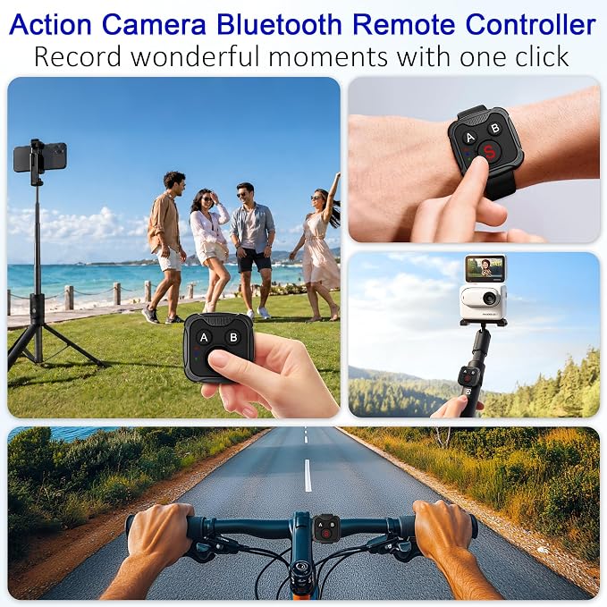 Bluetooth Remote Control for GoPro Hero 13/12/11/10/9/MAX, Insta360 - Image 7