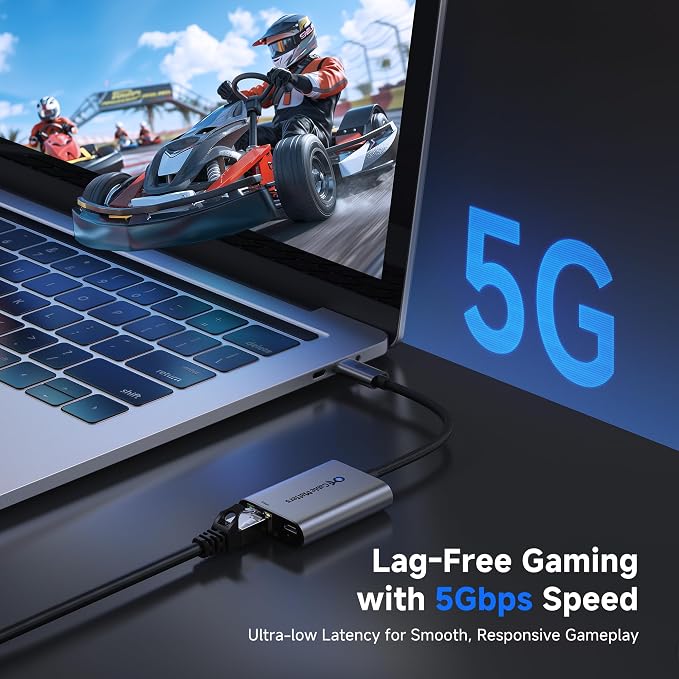 Cable Matters USB C to 5Gb Ethernet Adapter - Image 3