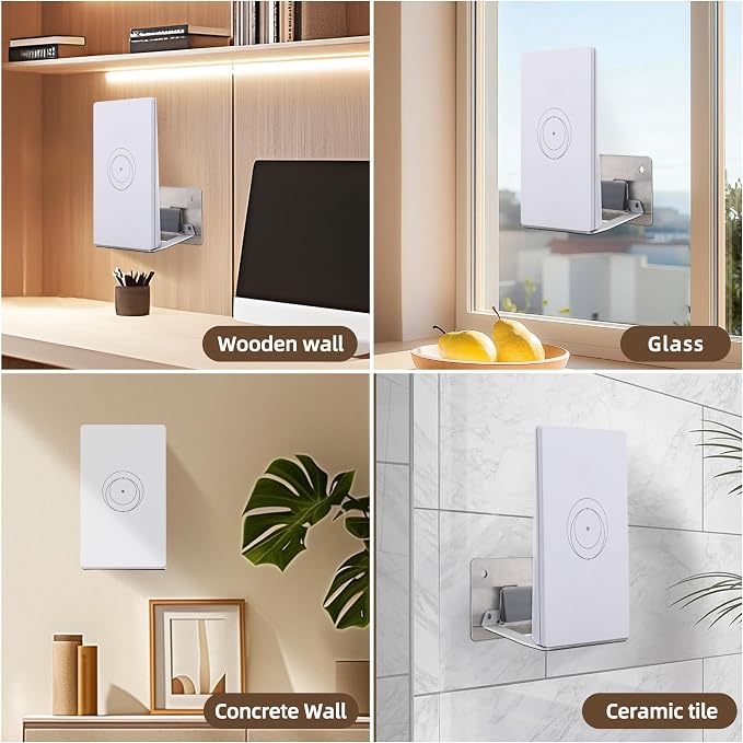 Starlink Router Mini Mount, Punch-Free Wall Mount Bracket, Not damaging the - Image 6