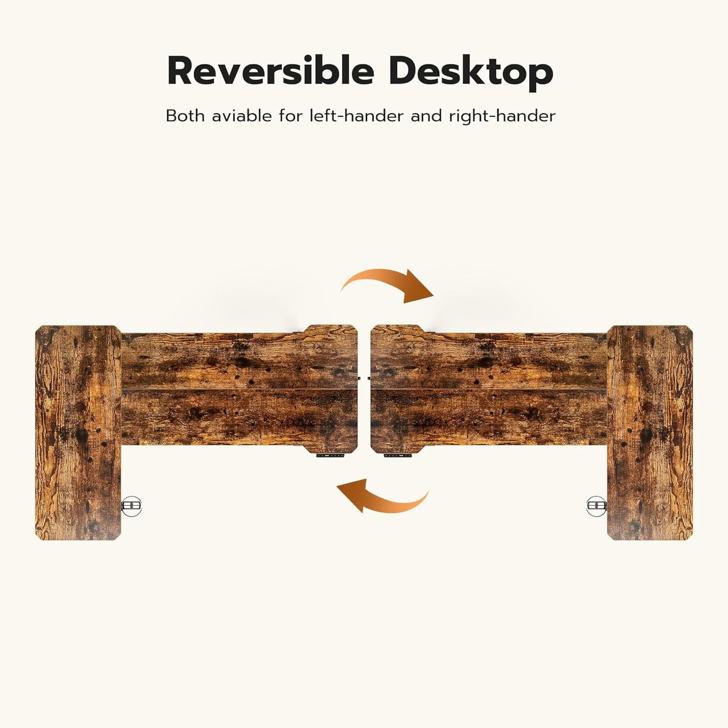 51" Reversiable L-Shaped Electric Standing Desk Adjustable Height Gaming Stand Up Corner Desk Sit Stand Home Office Computer Desk with Splice Board,Black Carbon Top