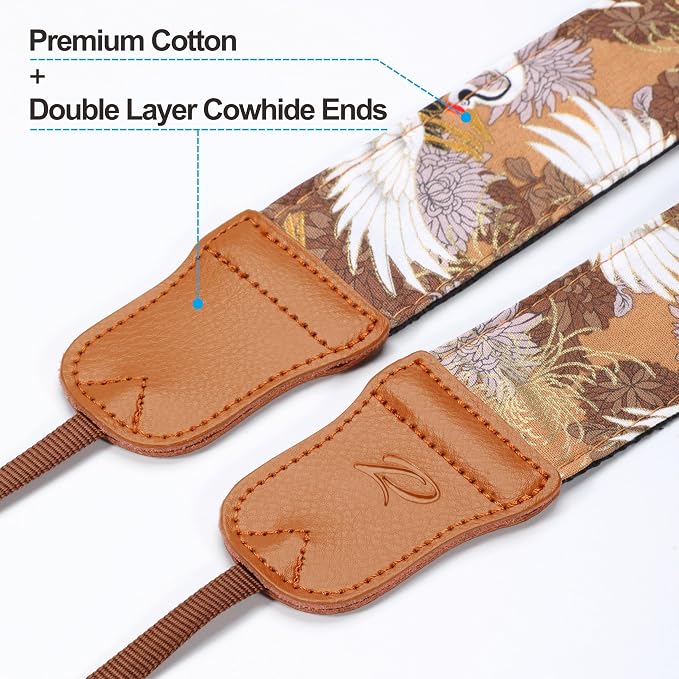 Padwa Lifestyle Brown Crane Camera Strap - Image 3