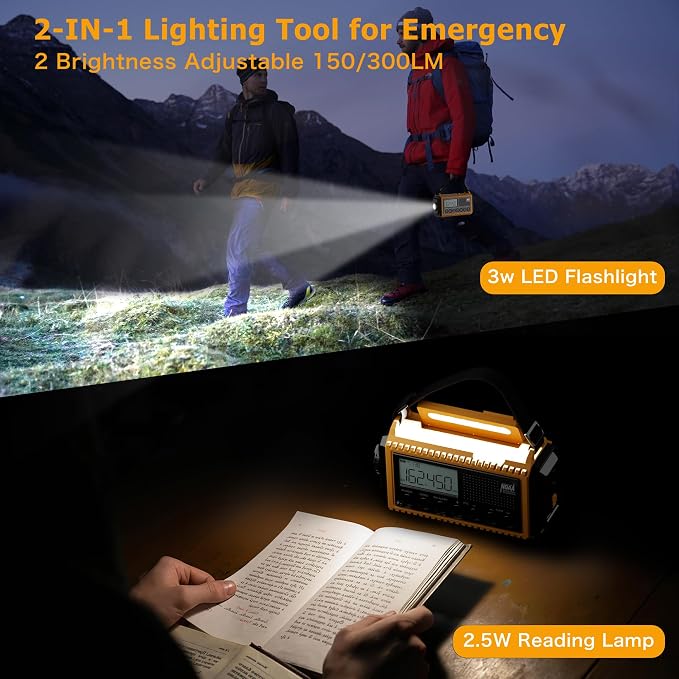 Eoxsmile Emergency Radio 12000mAh - Image 5