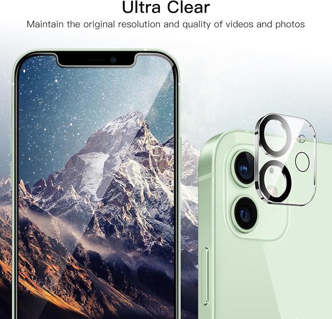 JETech Screen Protector for iPhone 12 mini 5.4-Inch - Image 4