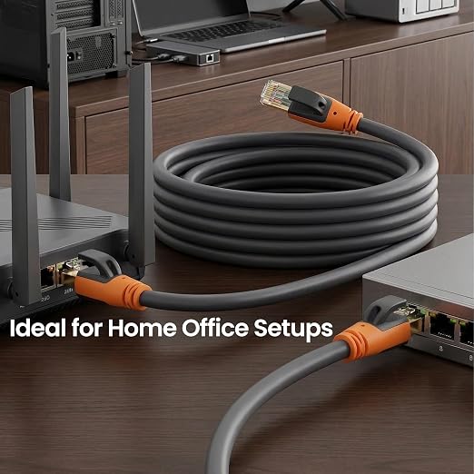 Cat 8 Ethernet Cable 6ft, High Speed LAN Cables 40Gbps 2000MHz Shielded - Image 11